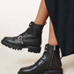 Allsaints - Women’s Tori Leather Combat Boots