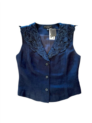 Current Air - V-neck Sleeveless Button Front Vest