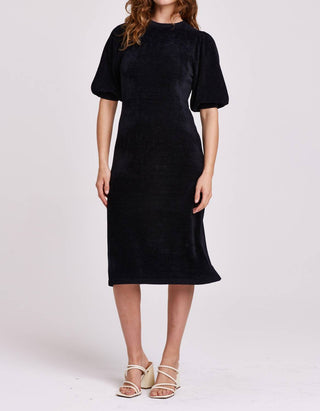 Another Love - Zora Puff Sleeve Midi Dress