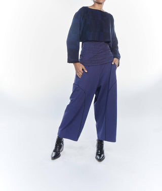 Matthildur - Vonji Patterned Crop Sweater