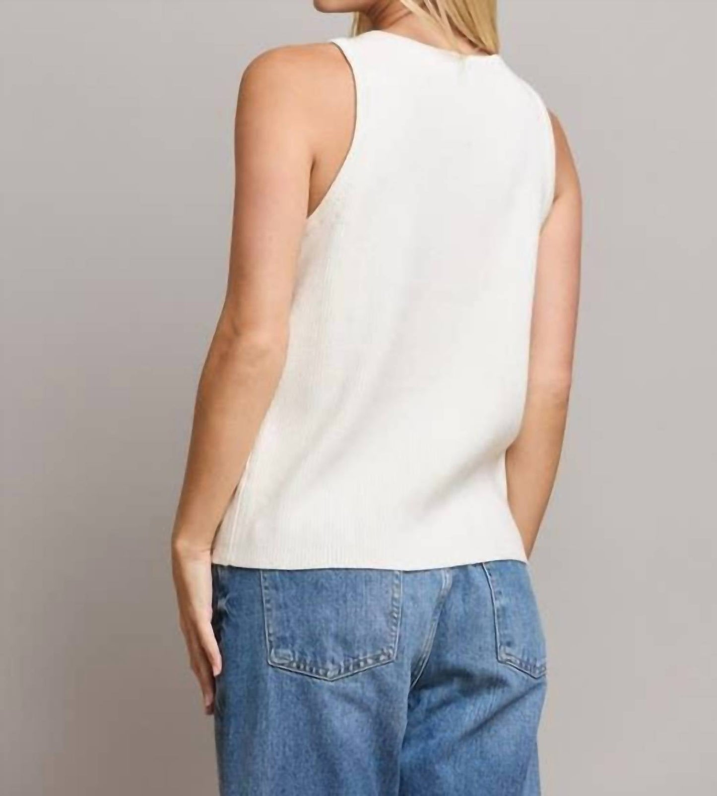 Able - Sequin Sleeveless Top