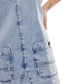 Free People - Overall Smock Mini Top