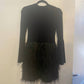 Tyler Boe - Snowy Feather Sweater Mini Dress