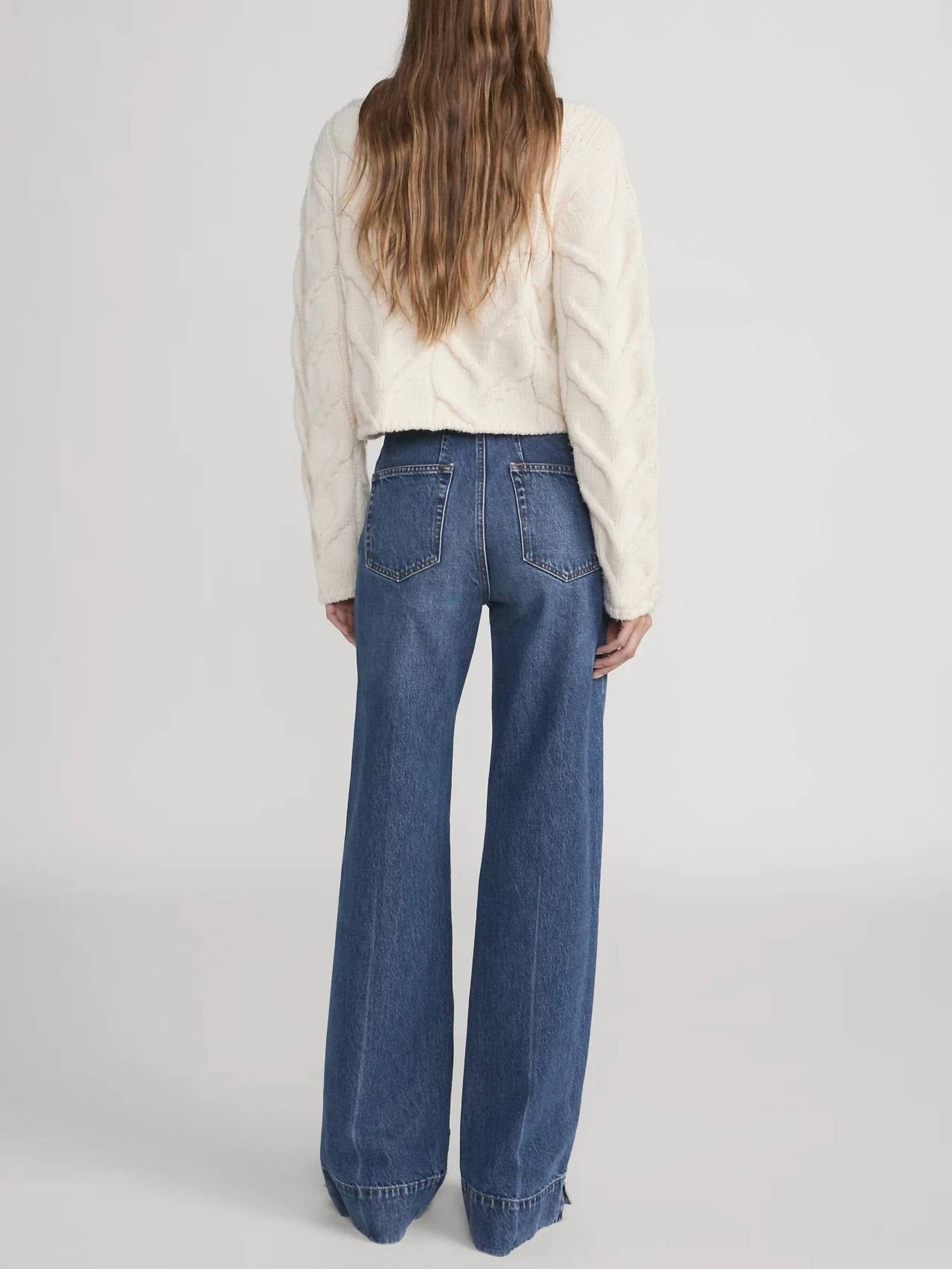 Frame - Cable Funnel Sweater