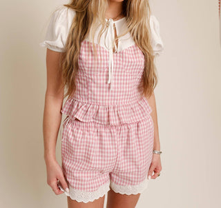 Bailey Rose - Florence Gingham Top