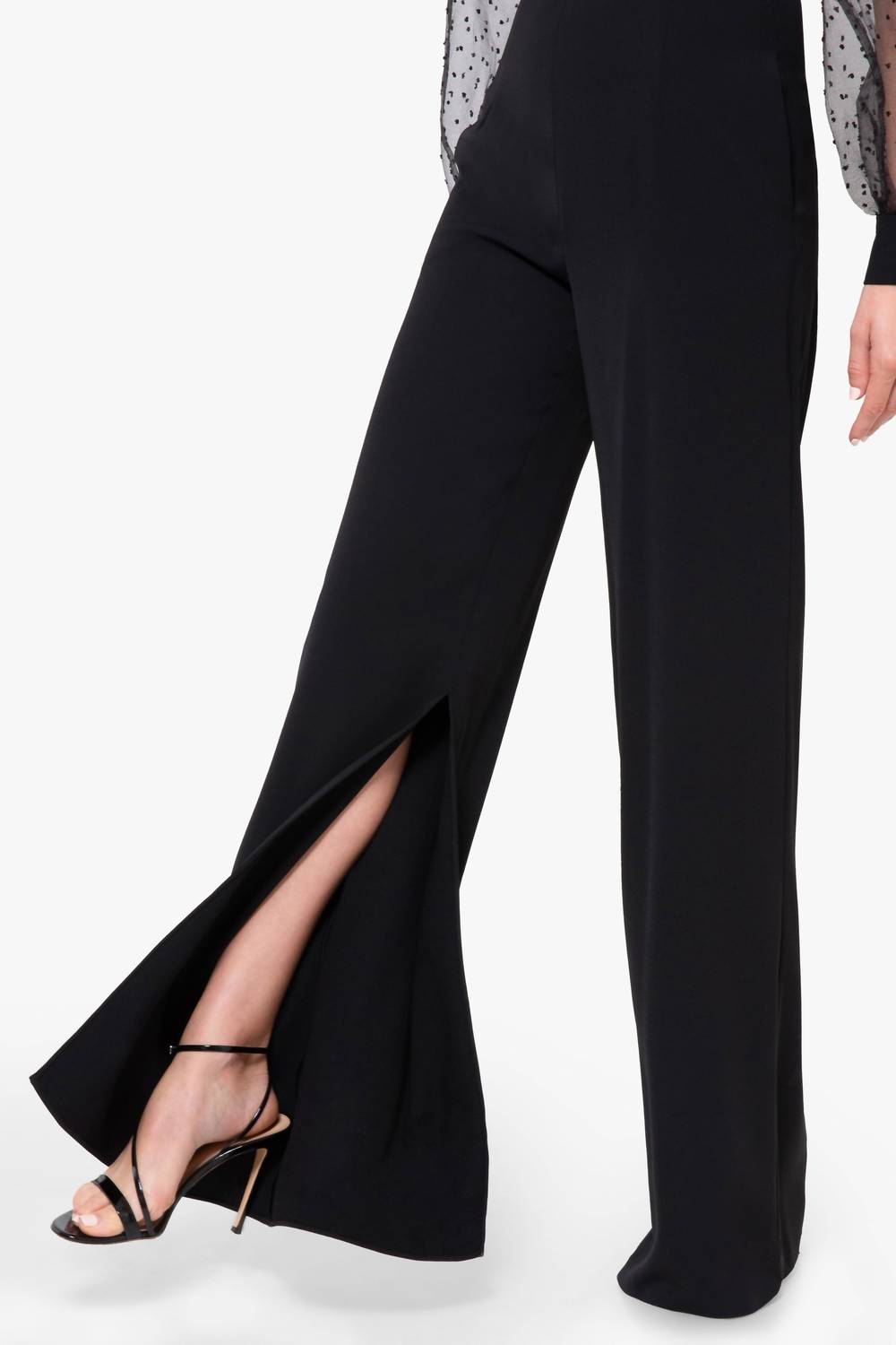 Black Halo - Rosalie Wide Leg Jumpsuit