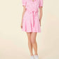 Dolce Cabo - Linen Belted Mini Dress