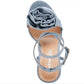 Madden Girl - Women's Rounded Toe Rosette Stiletto Heels