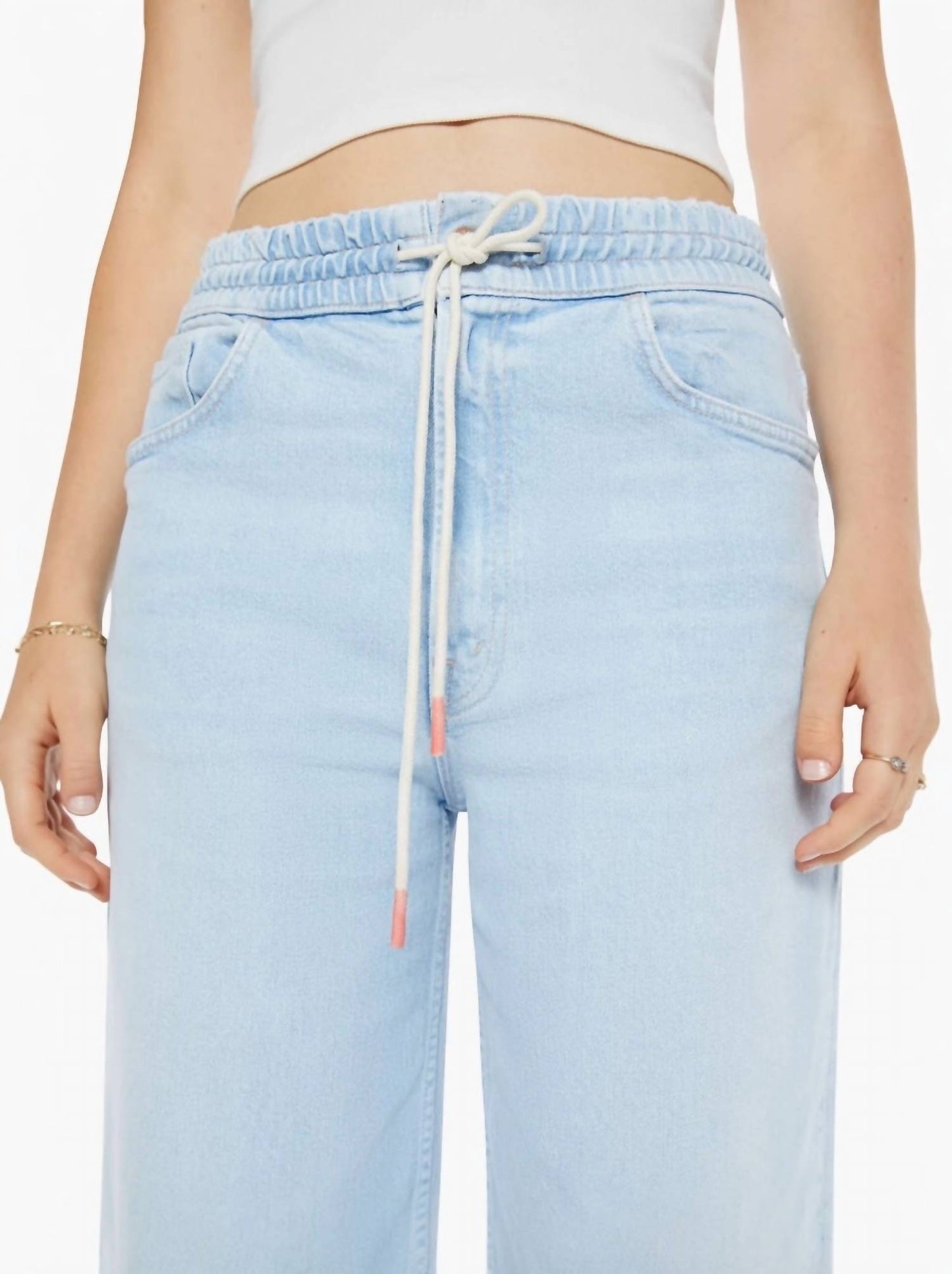 Mother - Drawn Tagger Flood Jeans