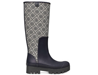 Tory Burch - T Monogram Logo Rubber Foul Weather Boot