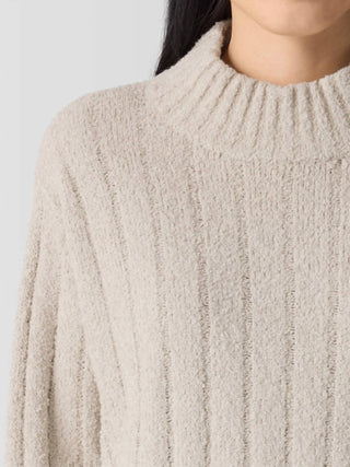Eileen Fisher - Fluff Rib Turtleneck Sweater