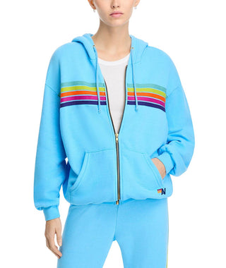 Aviator Nation - 5 Stripe Zip Hoodie