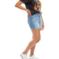 1822 Denim - Mid-rise Roll Cuff Jean Shorts