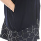 Joseph Ribkoff - Geometric Zip Front Sleeveless Shirt Dress