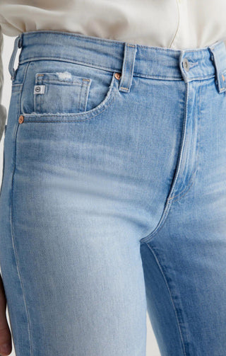 Ag Jeans - Saige Mid Rise Wide Leg Crop Jean