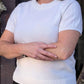 Minnie Rose - Sequin Cashmere Raglan Top