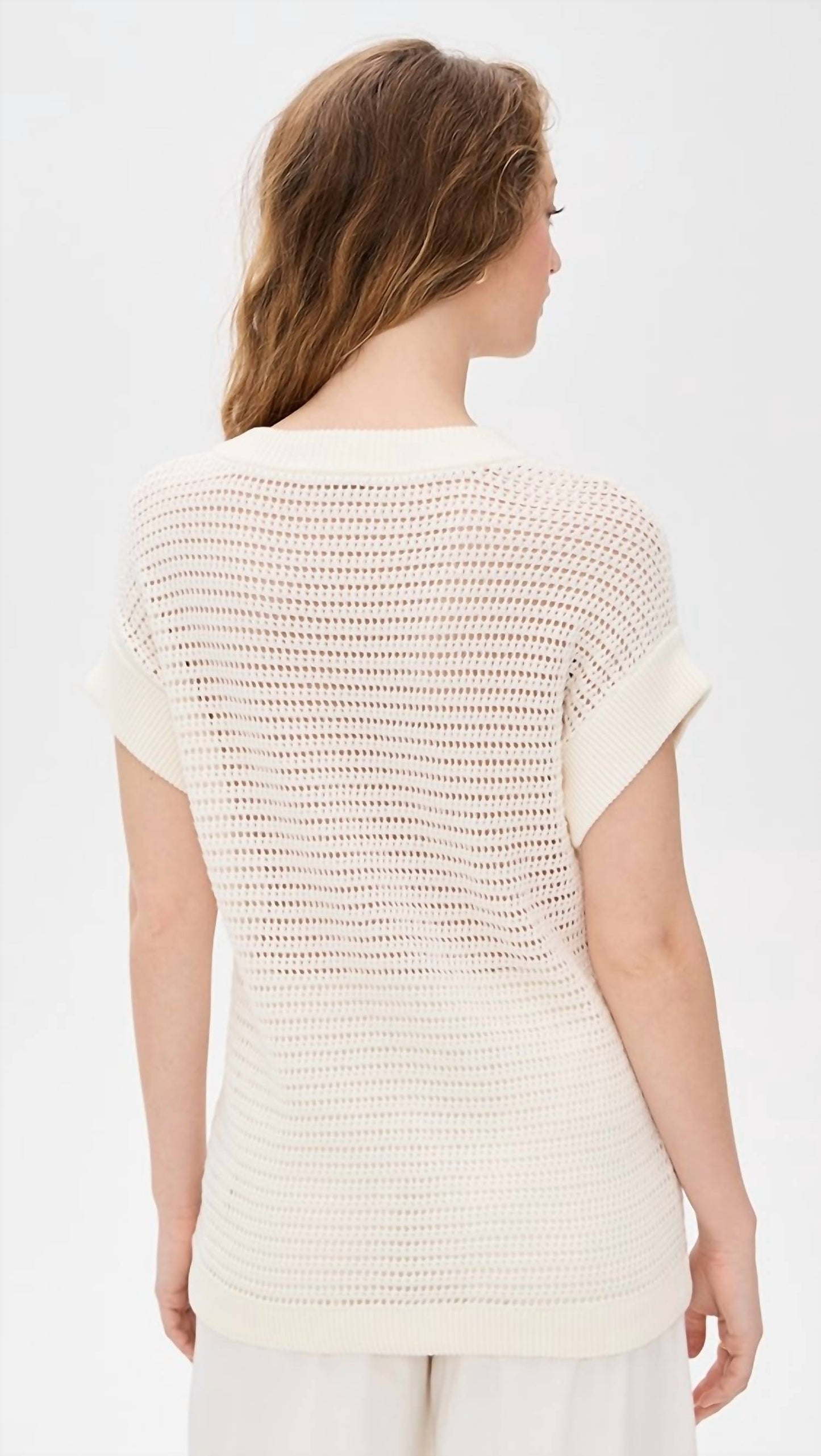 Varley - Corvallis Knit Short Sleeve Sweater