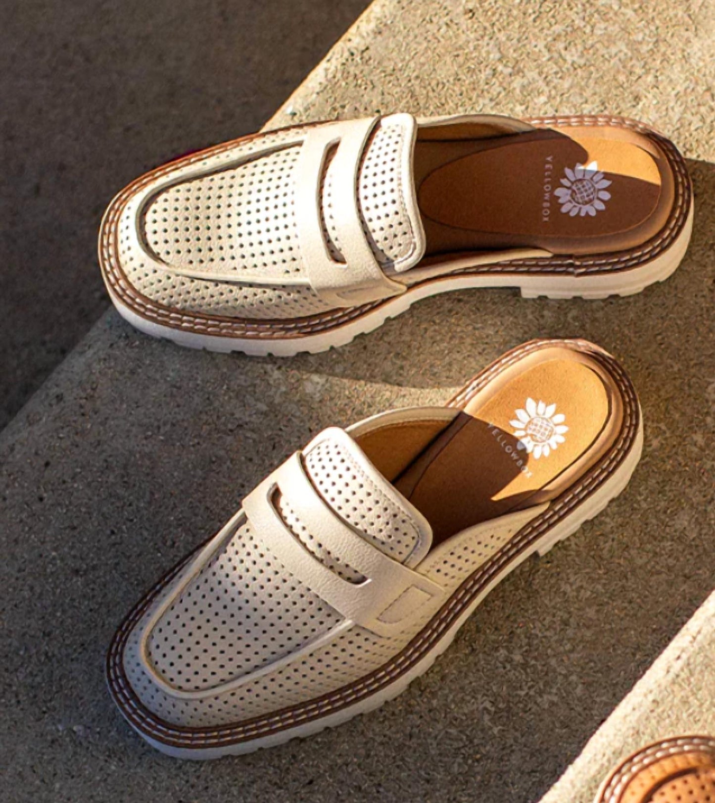 Yellowbox - Yb Loafer Mule-ivory