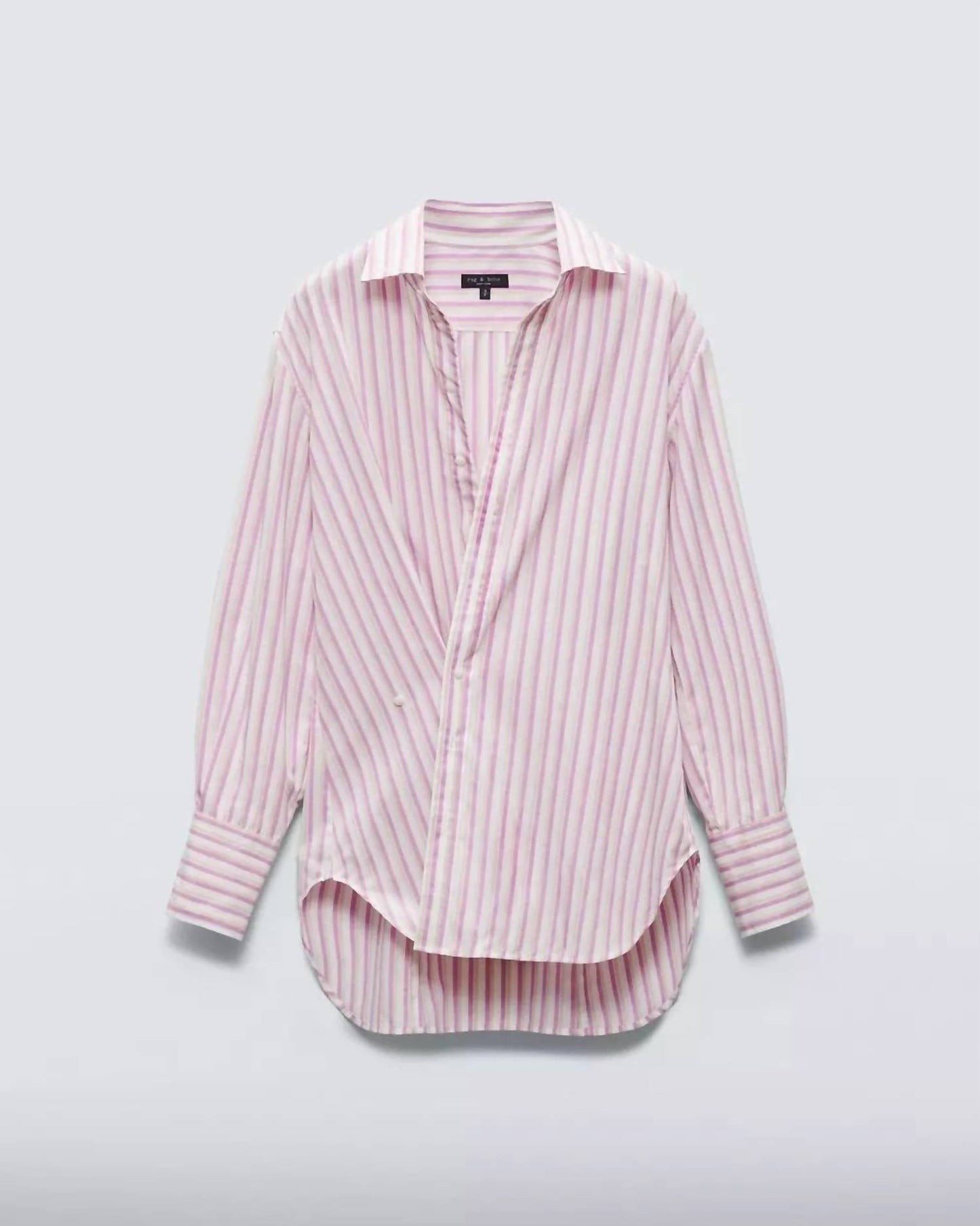 Rag & Bone - Indiana Striped Cotton Poplin Shirt
