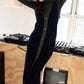 Mima Rosso - Green Knit Colorblock Vest Dress