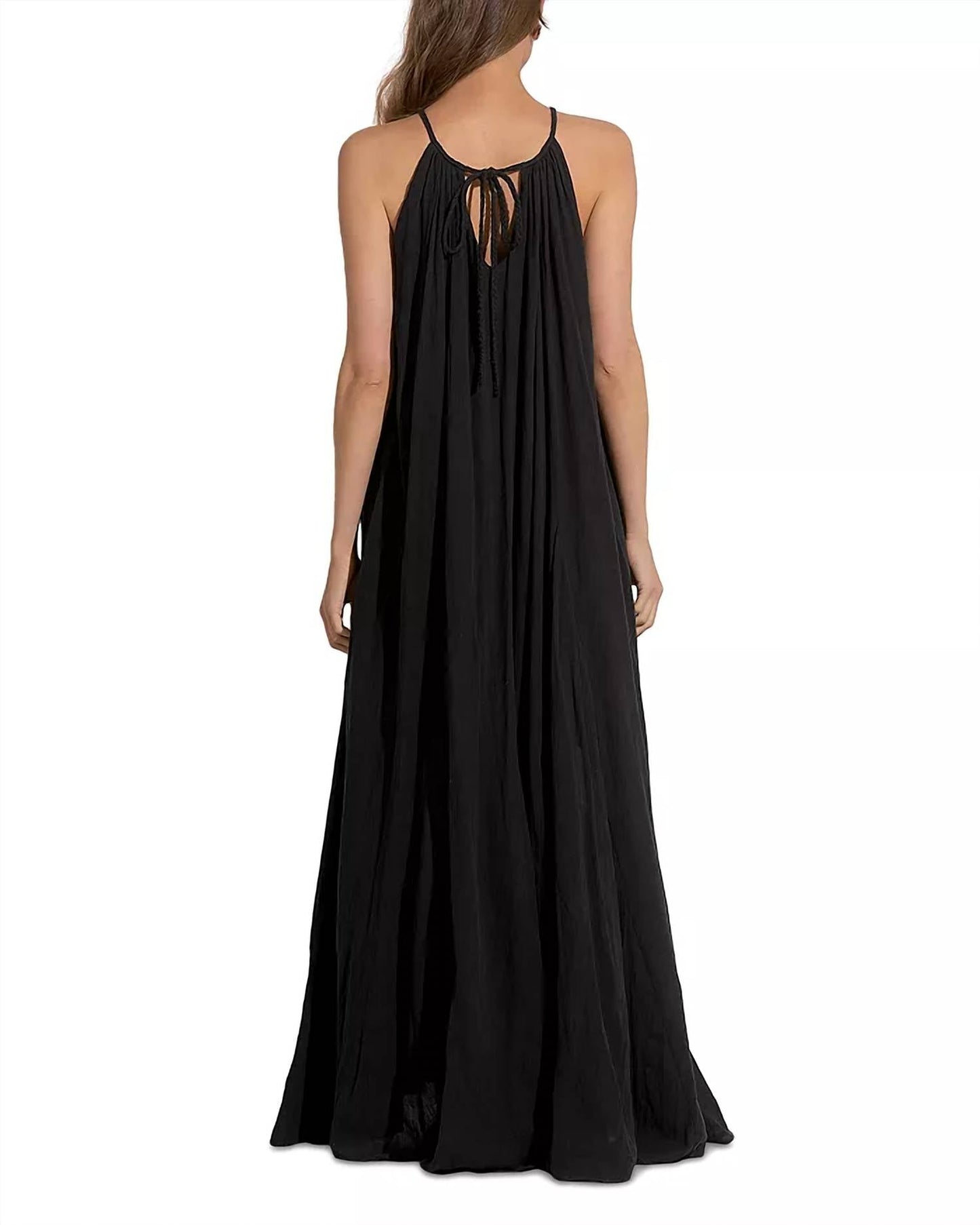 Elan - Halter Maxi Swim Cover Up Dress