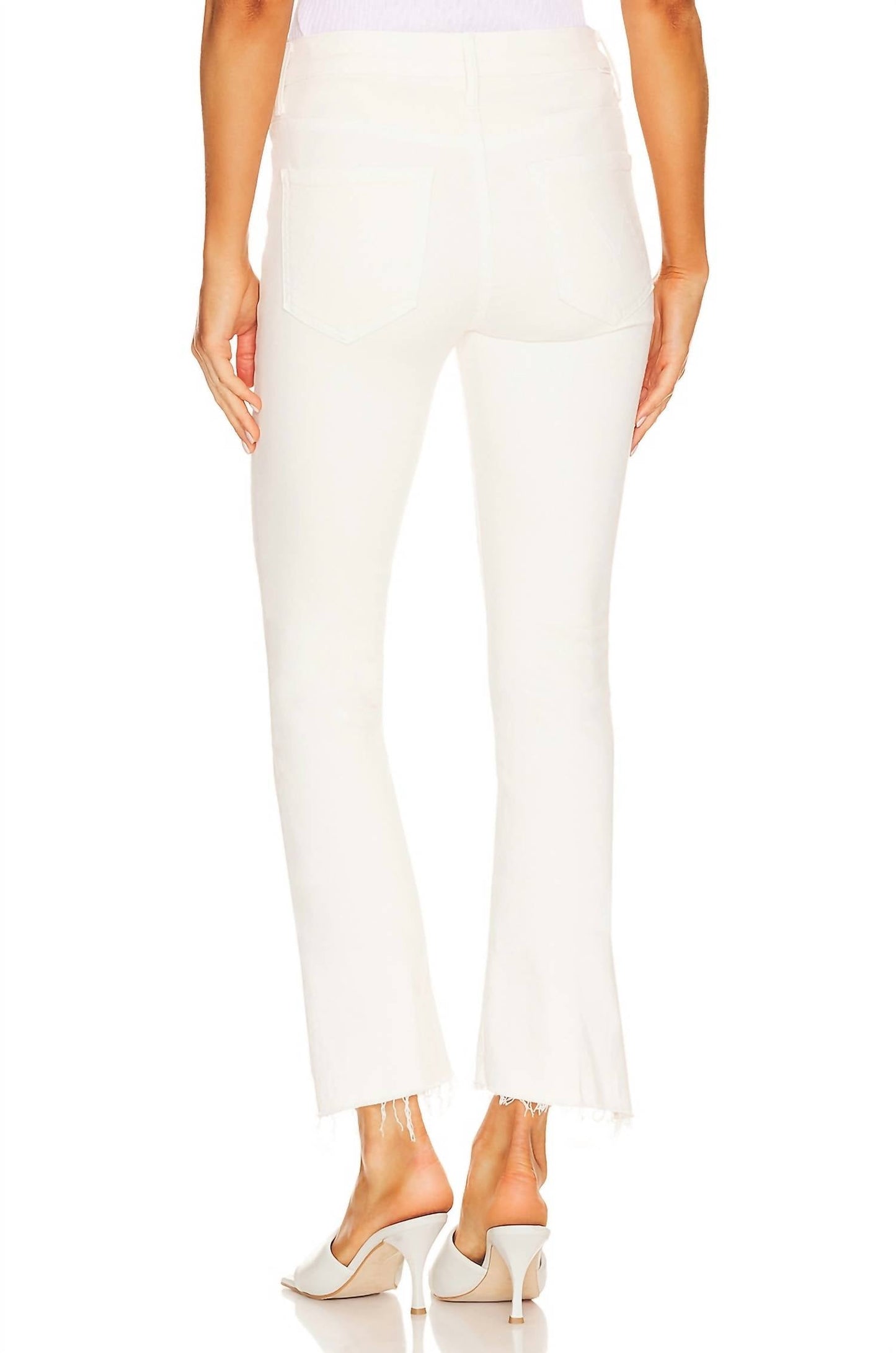 Mother - Insider Crop Step Fray Jeans