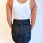 Cloud Ten - Pearl Pocket Denim Skirt