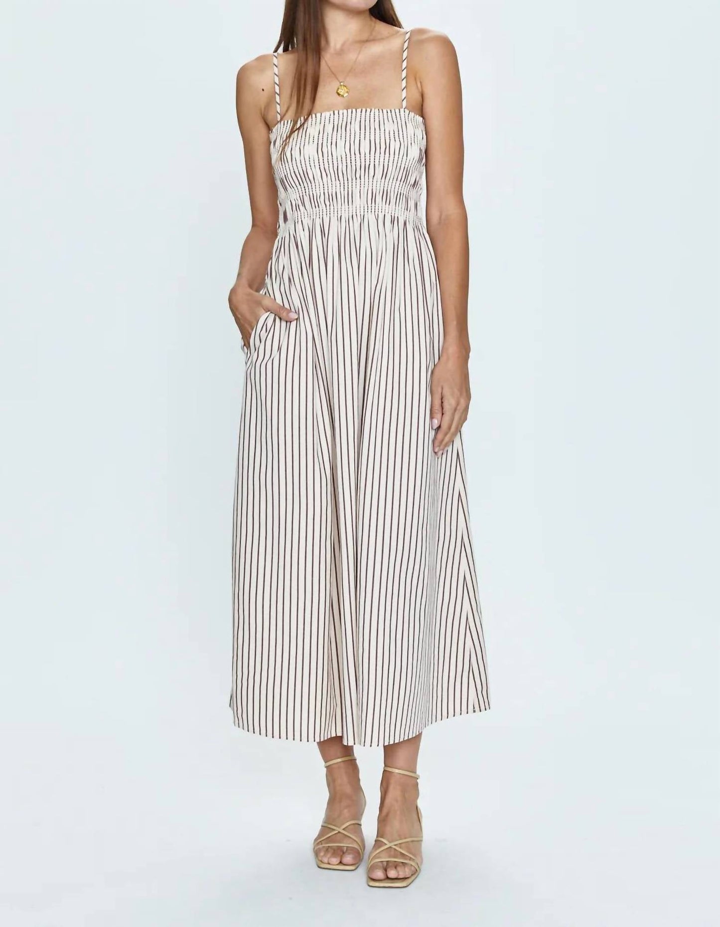 Pistola - Bianca Smocked Bodice Dress