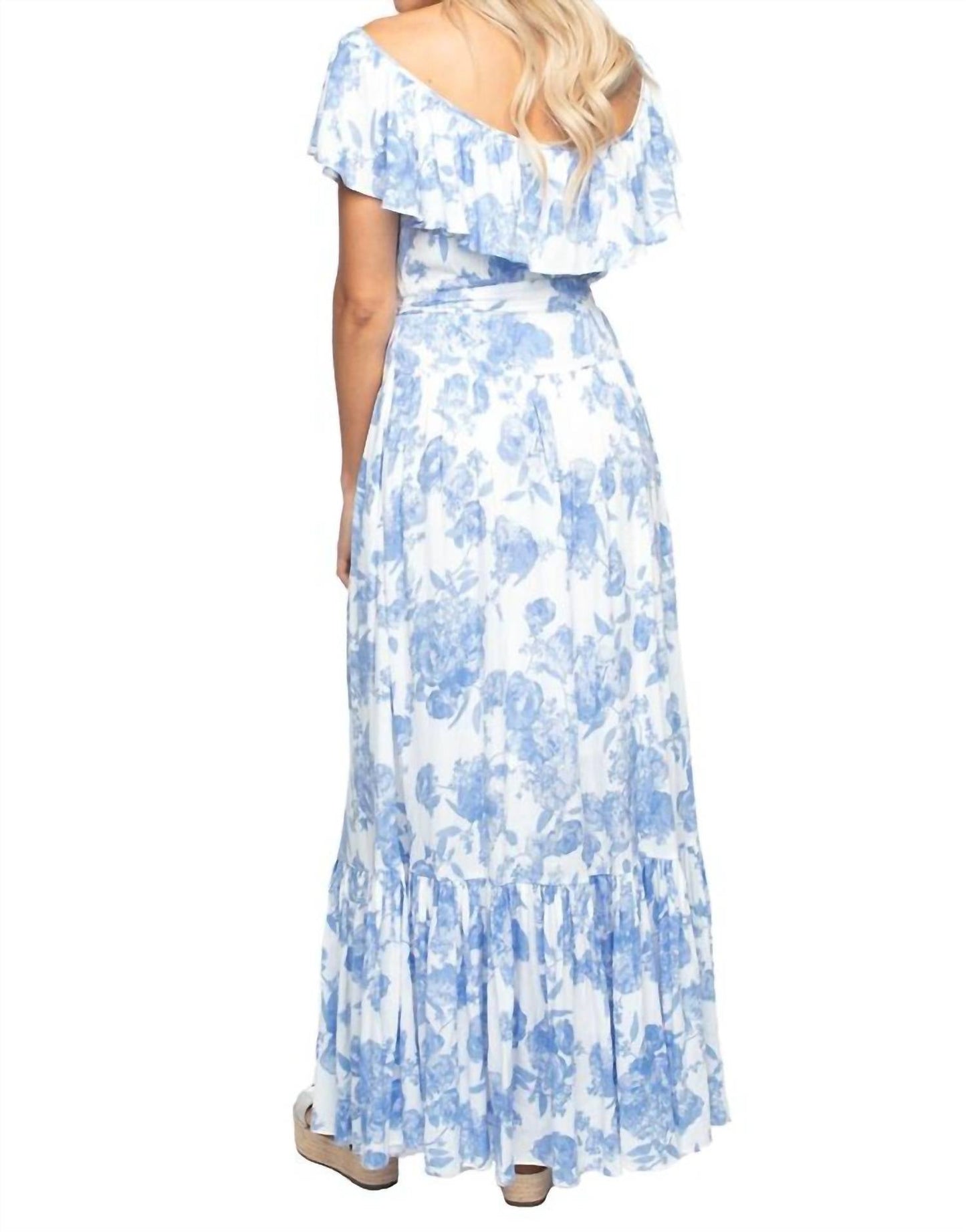 Buddylove - Heather Tea Party Off Shoulder Dress