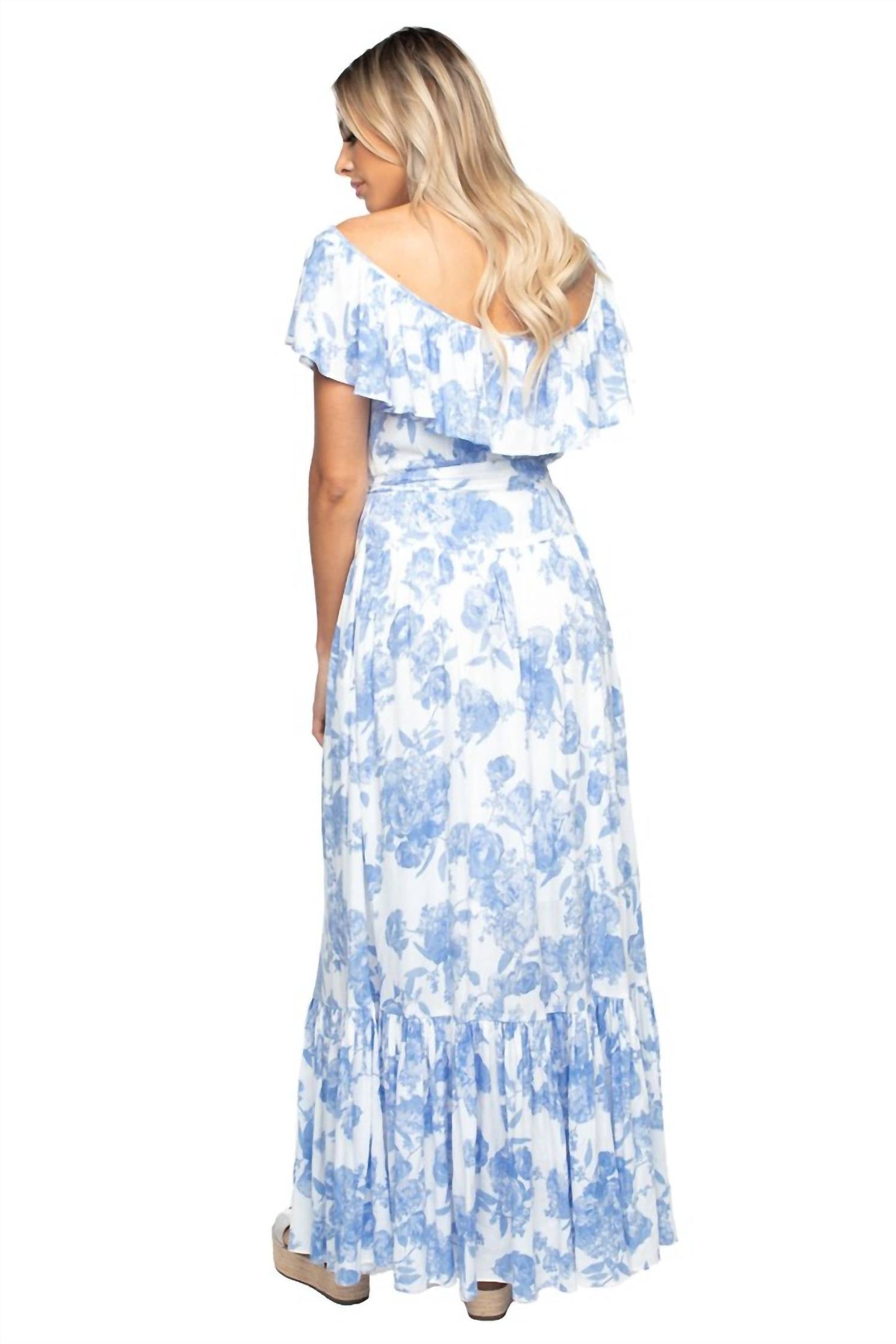 Buddylove - Heather Tea Party Off Shoulder Dress