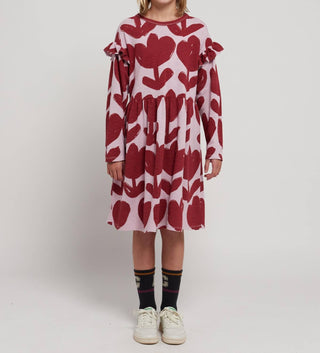 Bobo Choses - Retro Flowers All Over Ruffle Dress