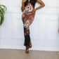 Little Secret Of Mine - Women's Tiger Print Bodycon Dress