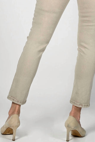 Frank Lyman - Sequin Cut-out Hem Jeans