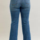 Judy Blue - High Waist Flare Tummy Control Double Button Waist Band Jeans