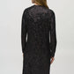 Joseph Ribkoff - Sequined Long Sleeve Cover-up Jacket