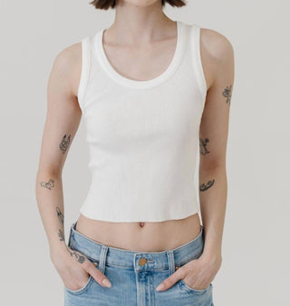 Agolde - Shrunken Poppy Tank Top