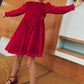 Abel & Lula - Girls Velvet Glitter Dress