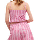 Free People - Get Free Striped Pull On Shorts