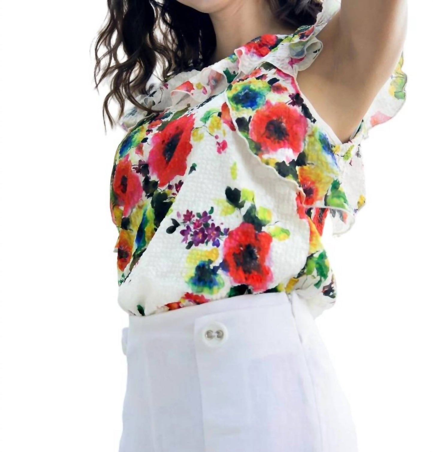 Eva Franco - Greta Ruffled Top
