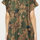 Entro - Satin Print Dress