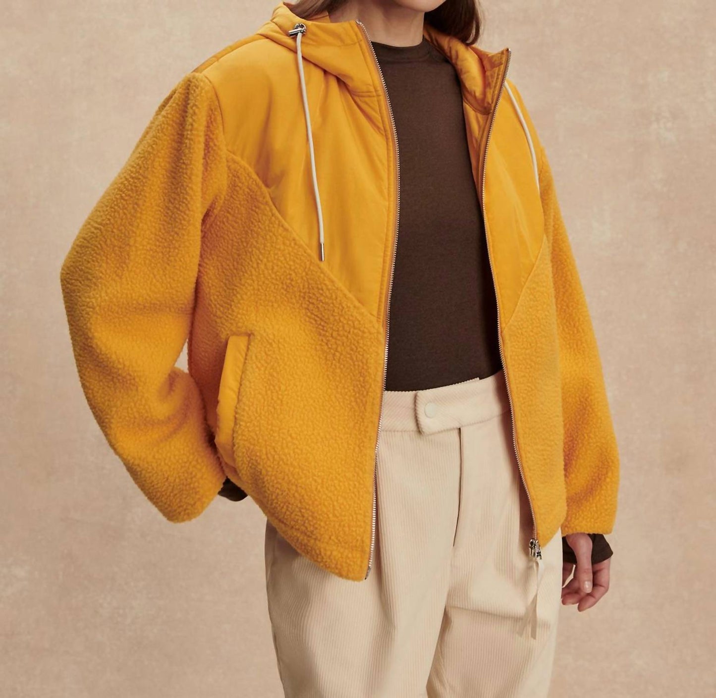 Varley - Rosia Fleece Hooded Jacket