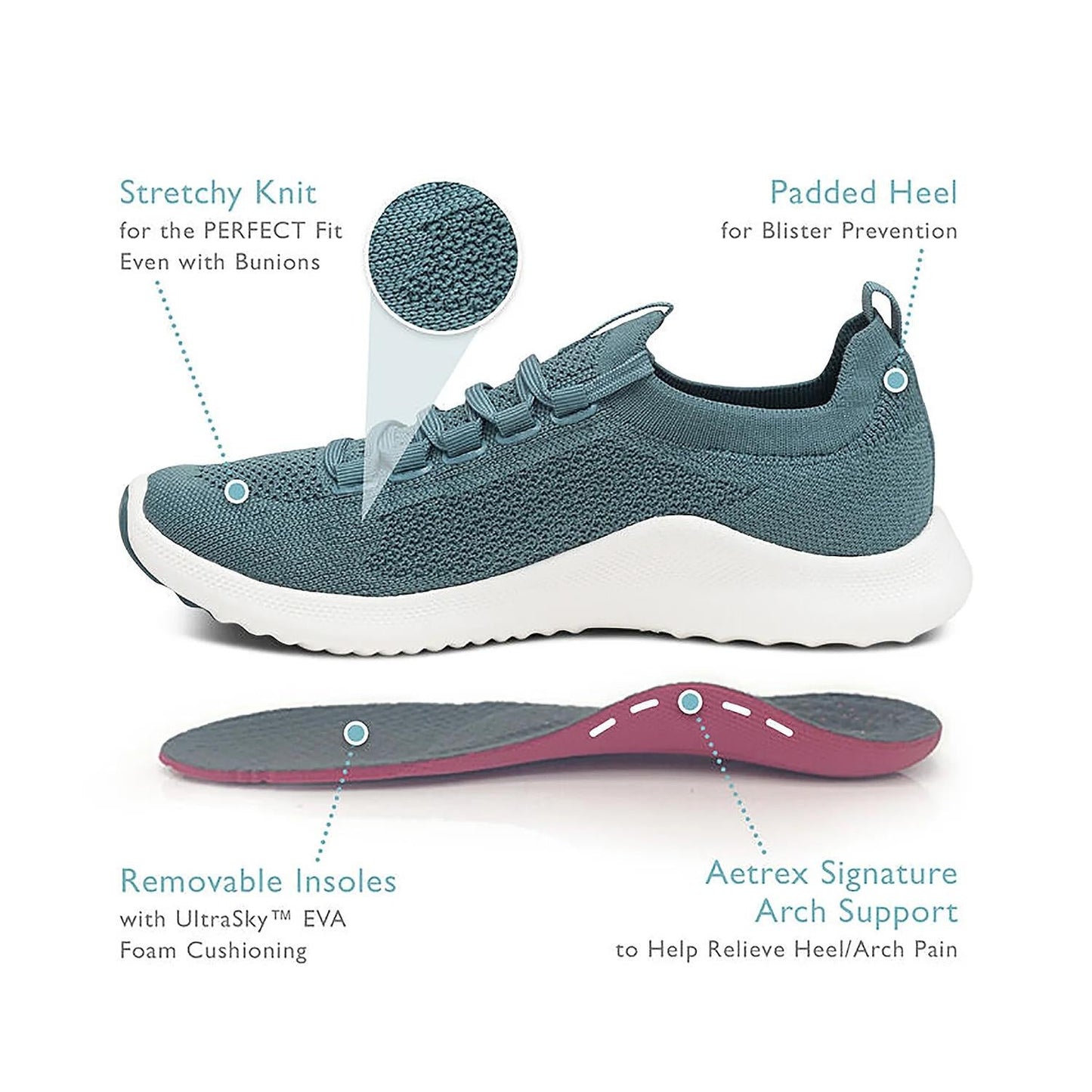 Aetrex - Women's Carly Sneaker