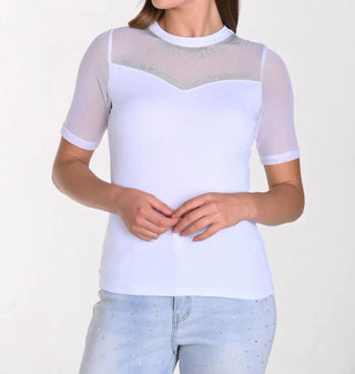 Frank Lyman - Short Sleeve Knit Top