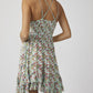Free People - Adella Printed Mini Slip Dress