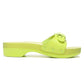 Dr. Scholl'S - Women's Originally Slip On Open Toe Block Heel Detailed Sandals