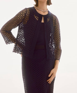 Joseph Ribkoff - Embroidered Formal Pullover