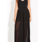 Ali & Jay - Z Strapless Zip Back Jumpsuit