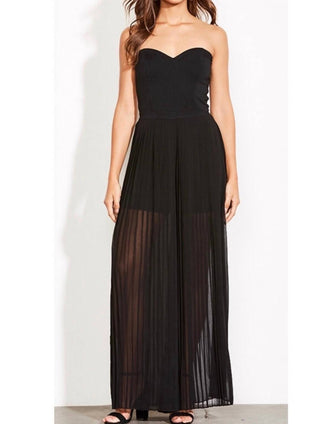 Ali & Jay - Z Strapless Zip Back Jumpsuit