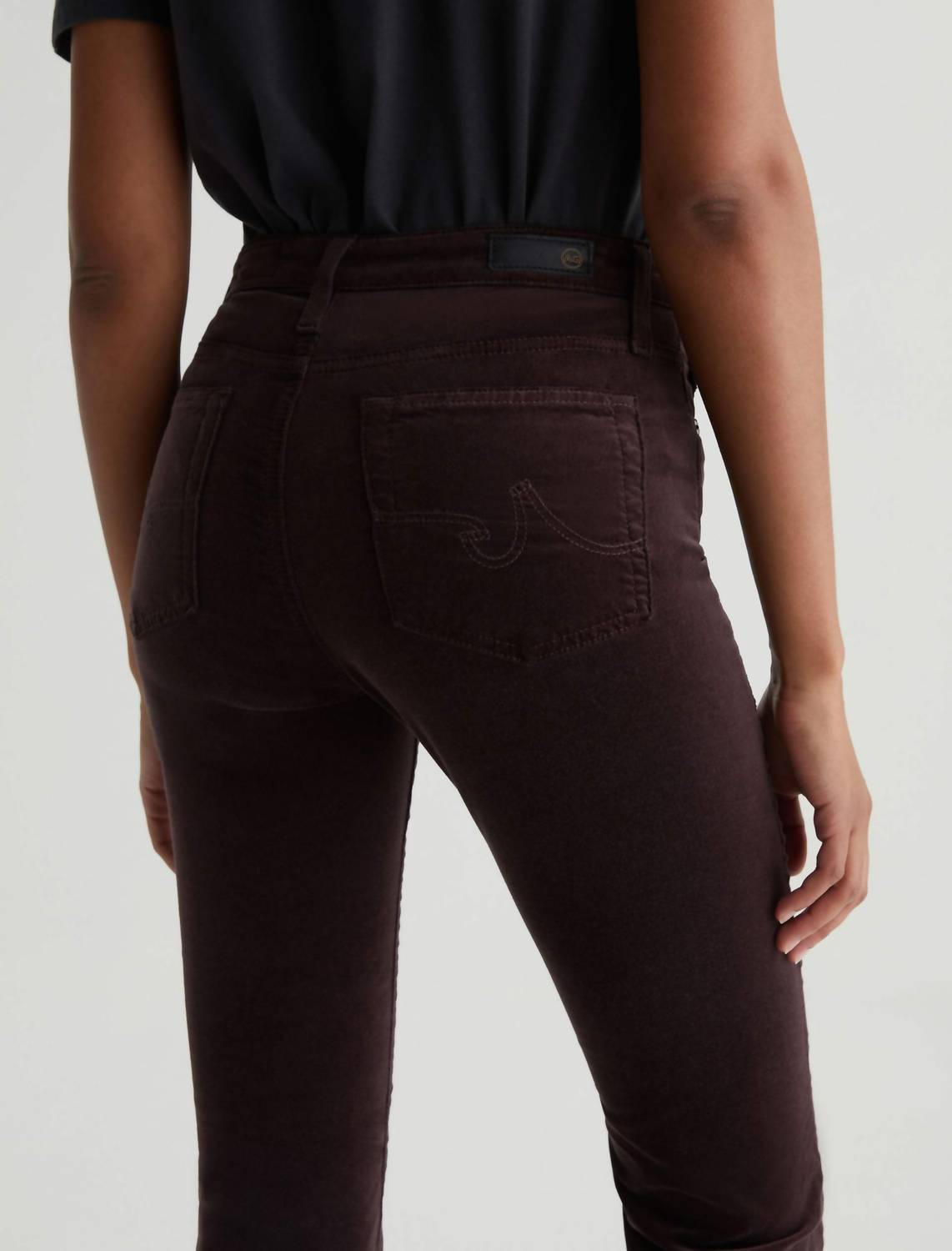 Ag Jeans - Farrah Velvet Mid-rise Boot Pants