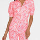 Gretchen Scott - Puff Sleeve Ring Toss Top